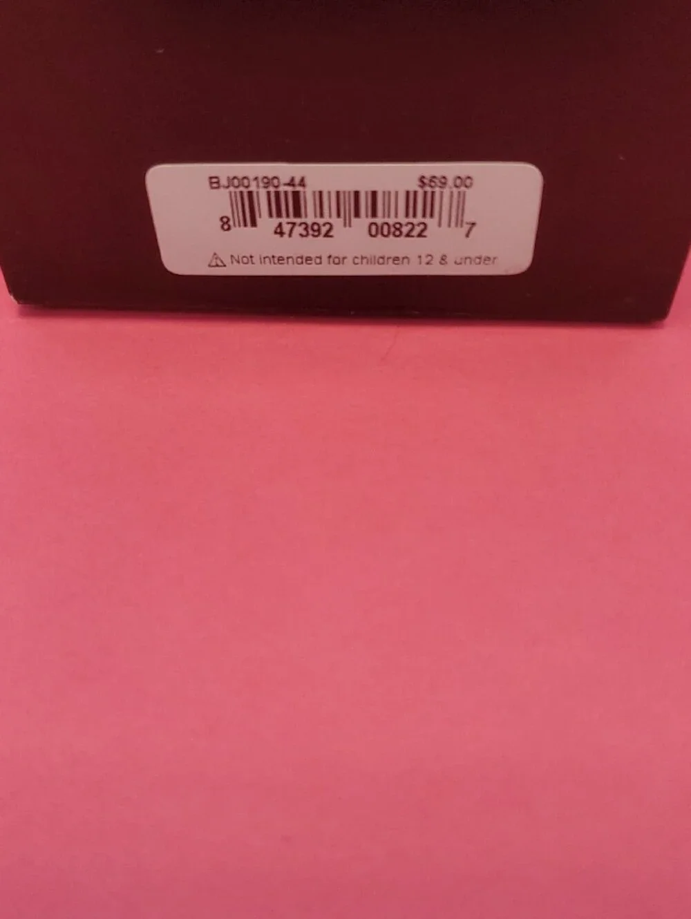 Betsey Johnson Gold-Tone Watch with Black Dial and Pink Bow Accent